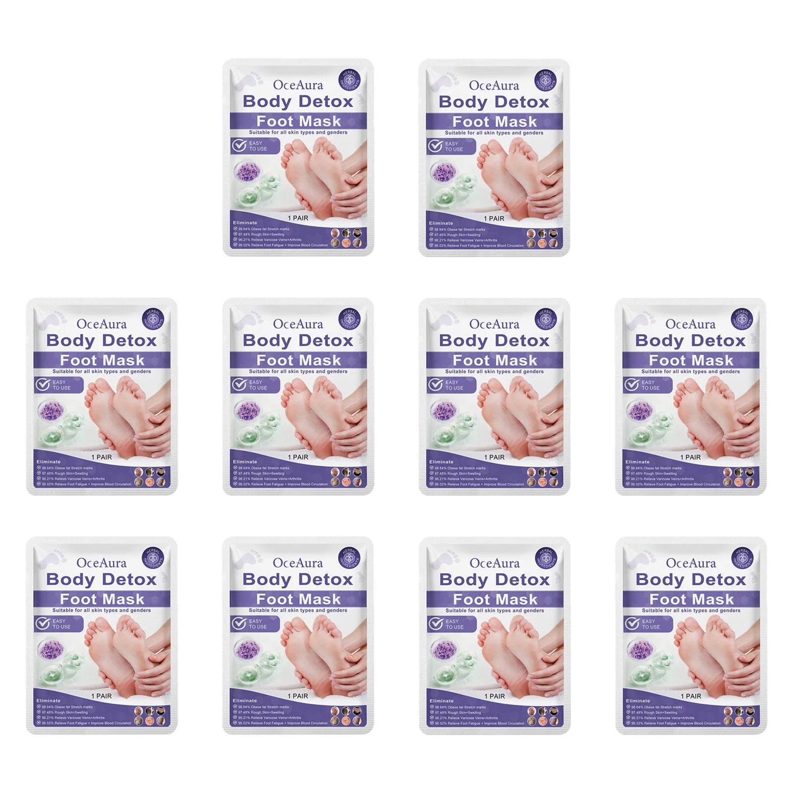 Exfoliating Foot Mask Remove Dead Skin Soften Calluses Anti Cracked Moisturizing Foot Care Foot Peel Mask Socks Foot Skin Care Oasis Select 10 pairs