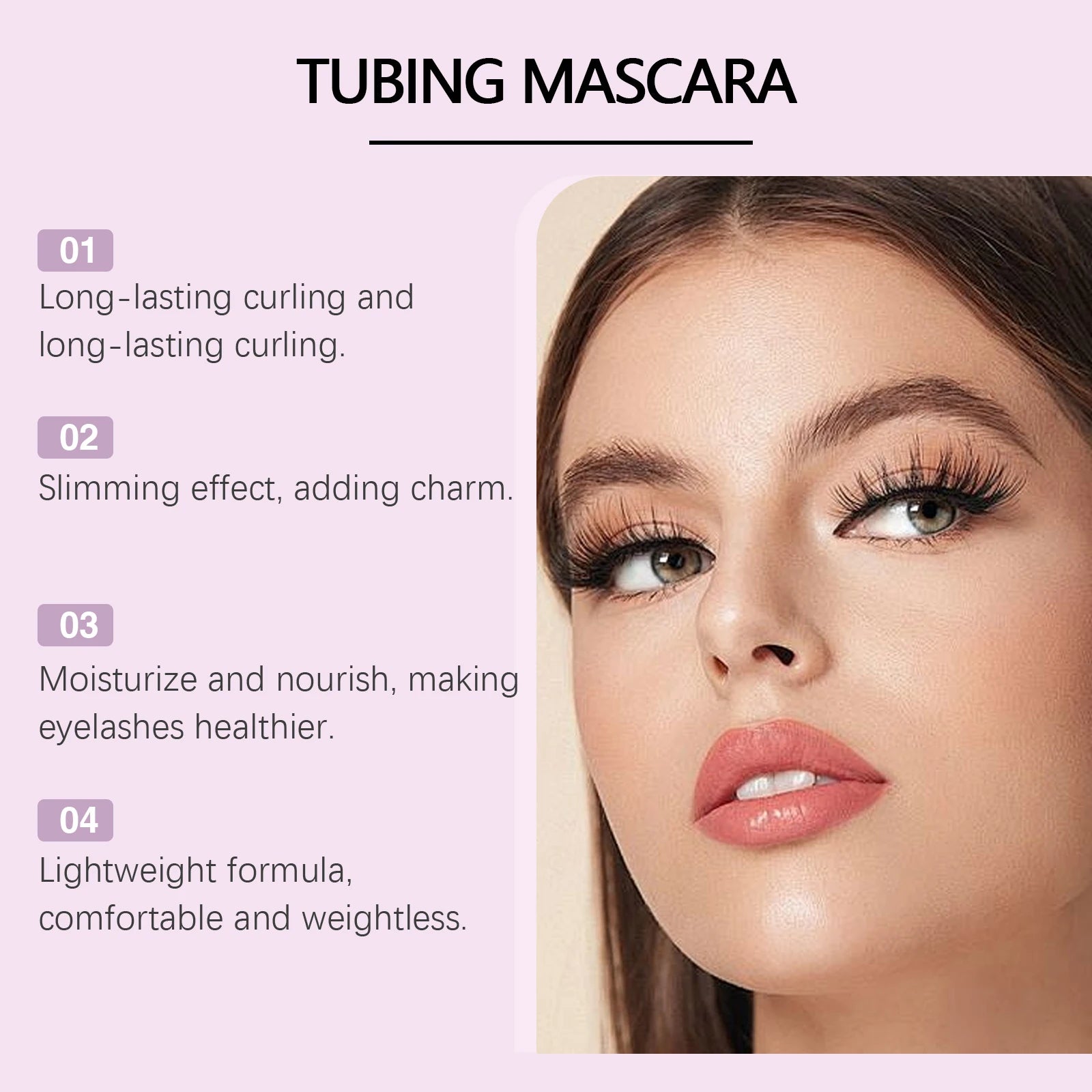EELHOE Black Volumizing Waterproof Lengthening Mascara 5ml Lengthening Mascara Oasis Select
