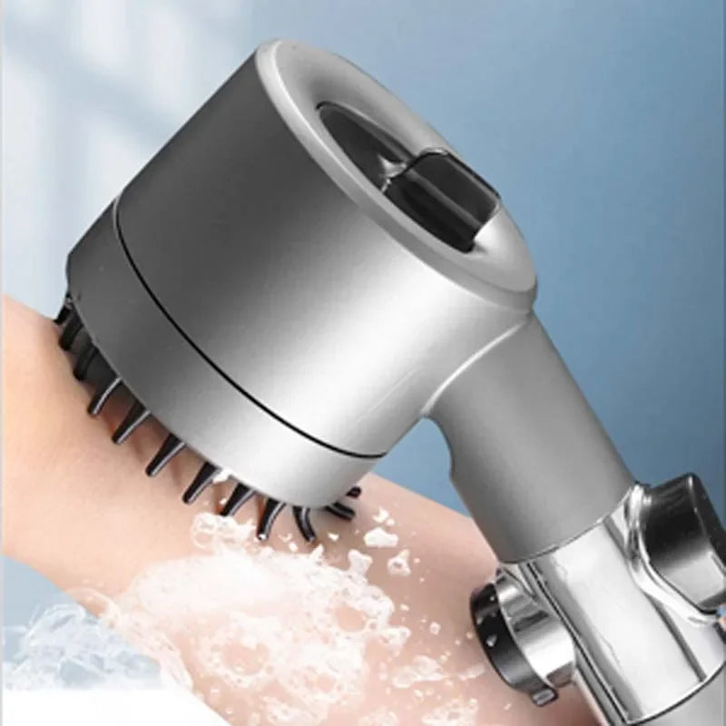 High Pressure Strong Current Shower Head Water Saving Shower with Water Filter 3 Mold Knobs Controllable Hand Shower Bathroom Oasis Select
