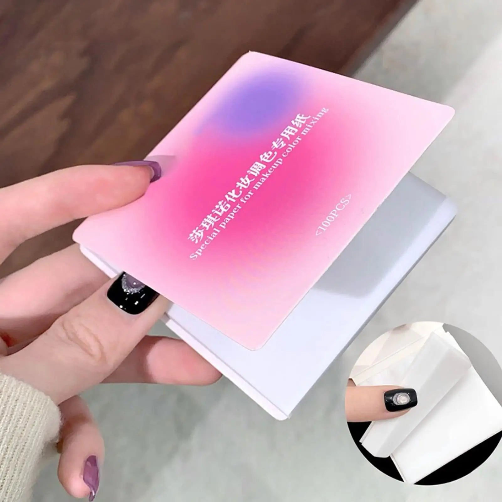 Waterproof Makeup Mixing Palette Paper 200 Sheets – Nail Art Nail Art Palette Paper Oasis Select