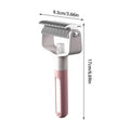 Pet Deshedding Brush Dog Cat Grooming Tool Hair Remover Undercoat Knot Cutter Comb Hair Brush Bathing Shower Pet Supplies Oasis Select Pinks