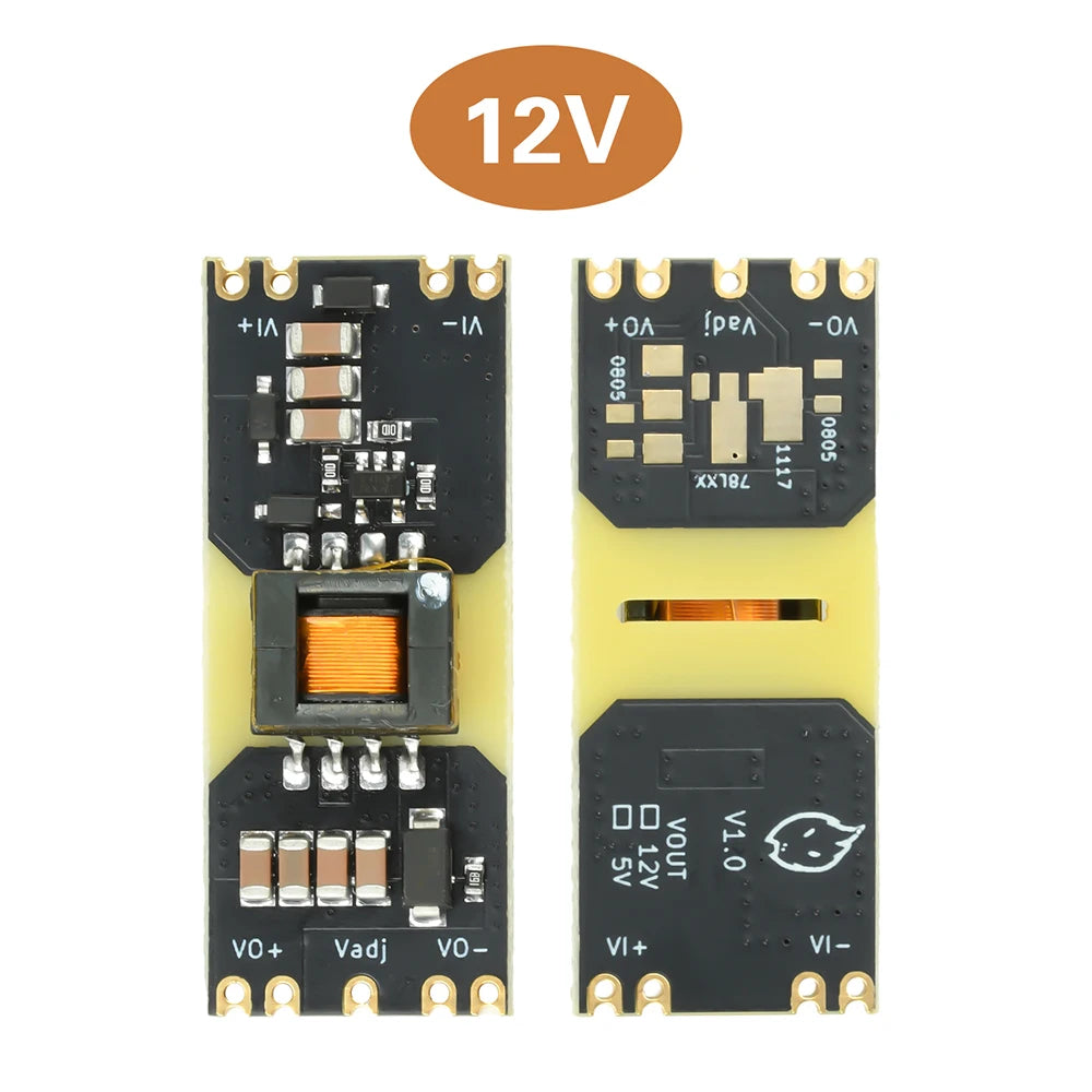 JW3510 Isolated DC DC Power Module 3-42V to 5/12V Step-up Step-down Boost Buck Converter Module Stabilizer Voltage Regulation Oasis Select 12V