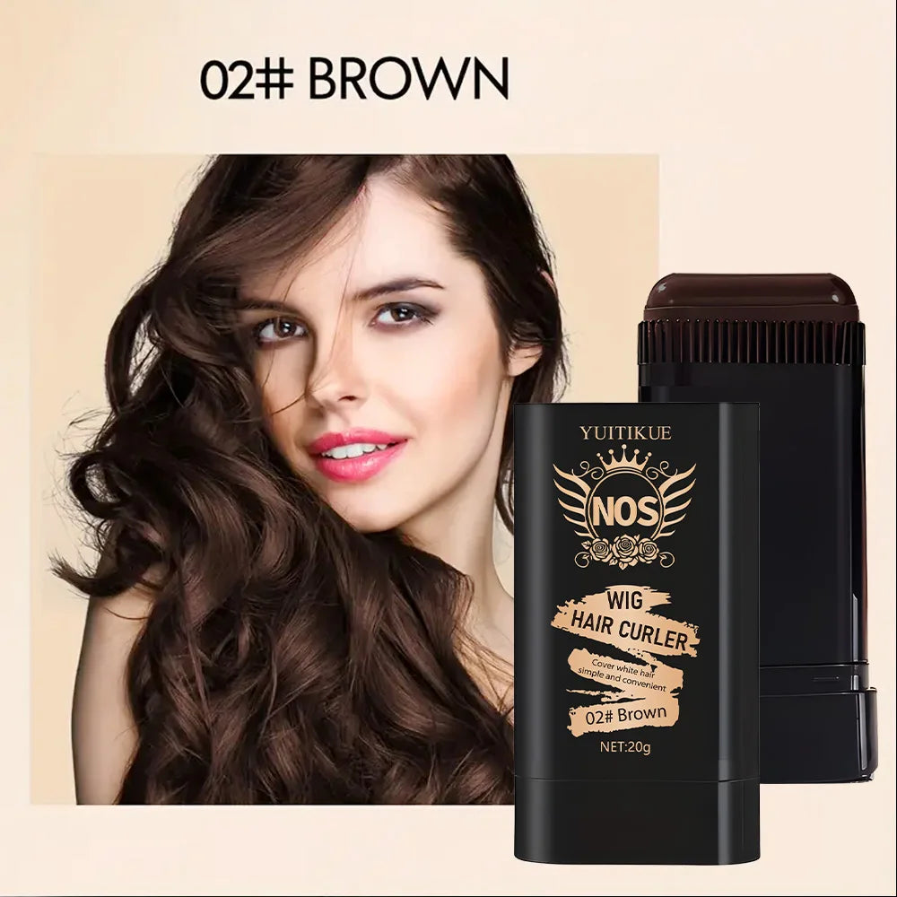 Brown Hair Dye Comb – Instant Gray Coverage Touch-Up Stick