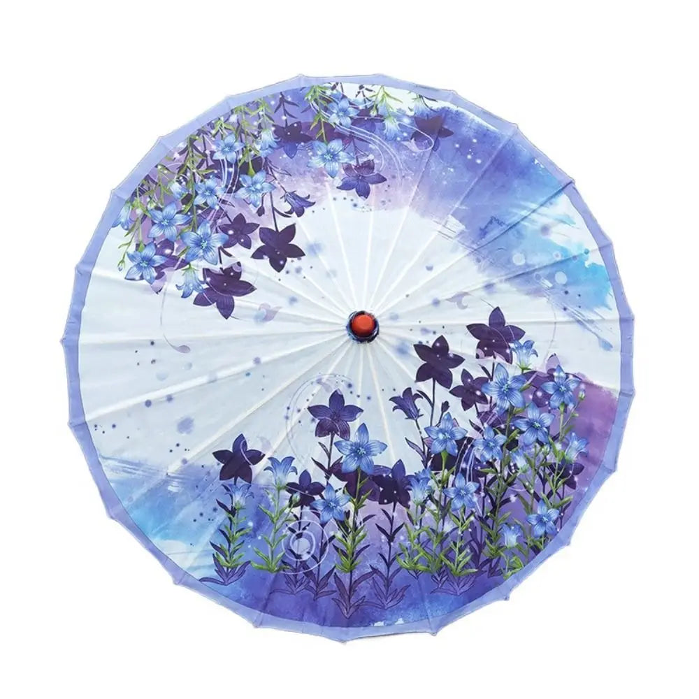 Handmade Chinese Silk Parasol | Decorative Dance Umbrella Decorative Parasol Oasis Select 82cm-32.28in-Style 1