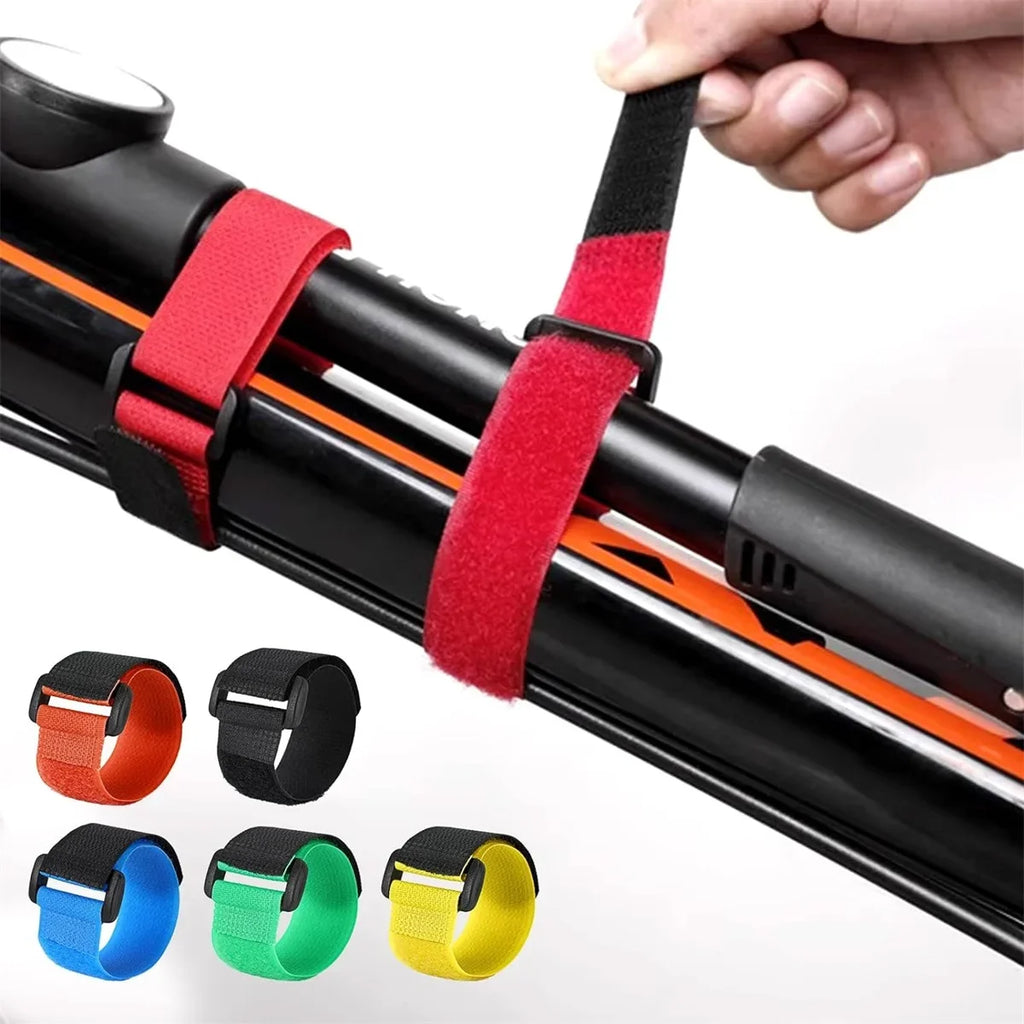 10/20PCs Fishing Rod Tie Strap - Hook & Loop Suspender Fastener for Outdoor Fishing Tools 7.87IN Oasis Select