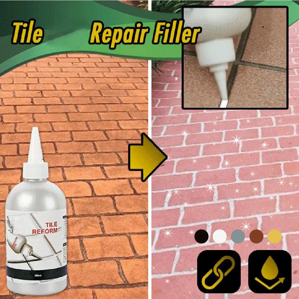 Waterproof Tile Grout Repair Filler 150ml/280ml – Multicolor Tile Grout Filler Oasis Select