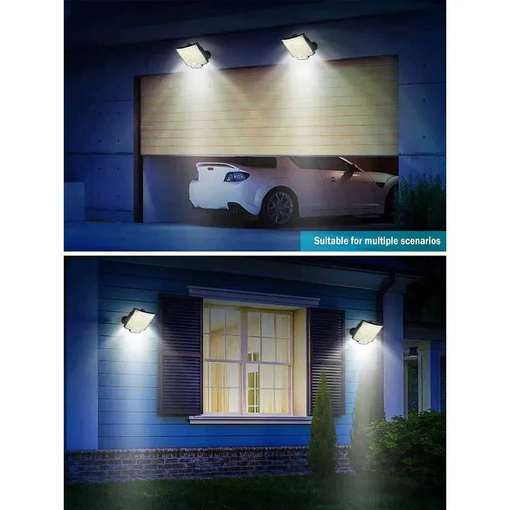 106 LED Solar Motion Light IP65 Waterproof – 4 Modes Garden