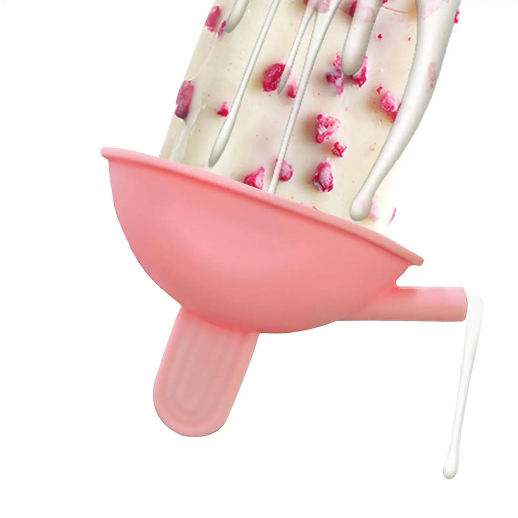 Portable Drip Proof Ice Cream Holder Lightweight Ice Pop Protectors Ice Cream Bracket Cartoon Style Anti-drip Tray Holder Oasis Select