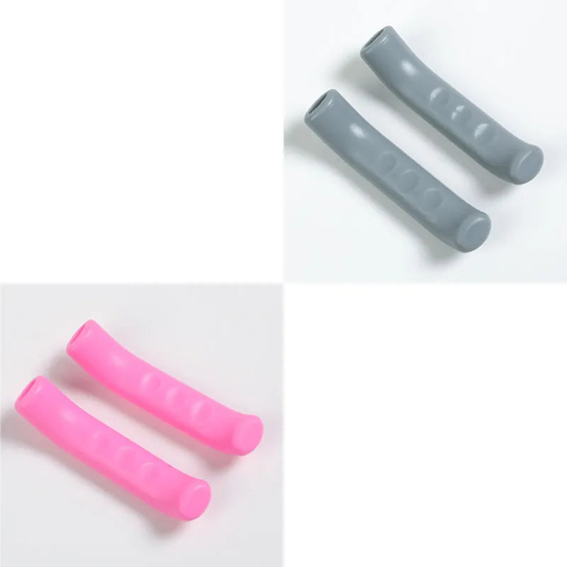 1/2Pair Bicycle Brake Handle Protection Cover Mountain Road Bike Brake Lever Protection Anti Slip Gel Sleeve Cycling Accessories Oasis Select 2pairs mix 1