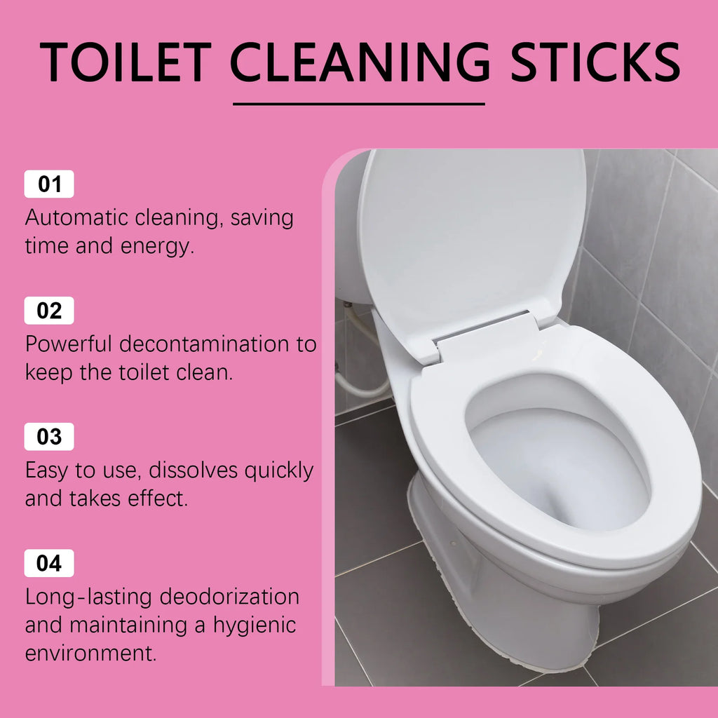 Toilet Cleaning Stick Long Lasting Cleansing Remove Stains Eliminate Odors Reduce Bacteria Deodorizer for Bathroom Home 90g/112g Oasis Select