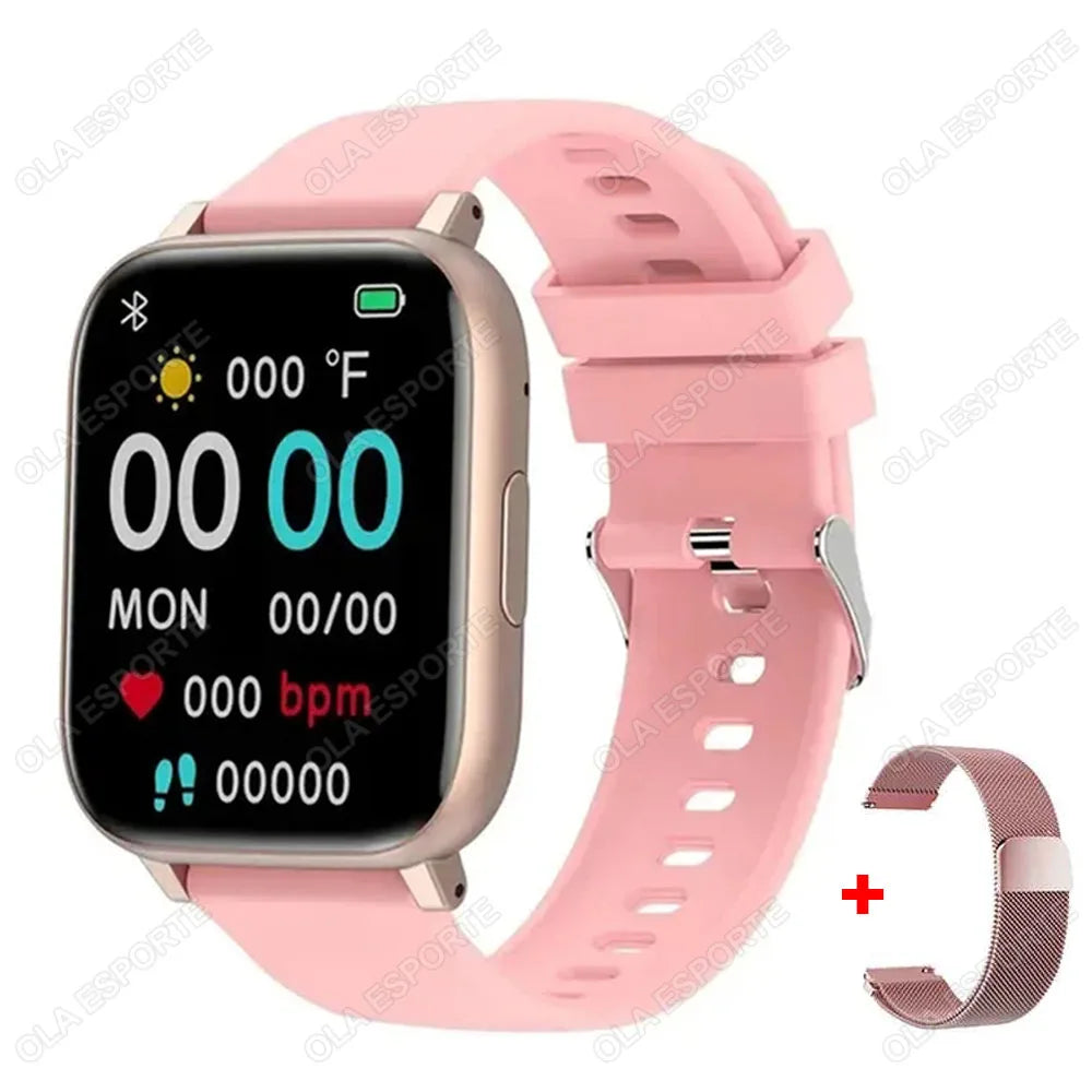 Ola Esporte 2025 Smart Watch – Bluetooth Call & Fitness Tracker