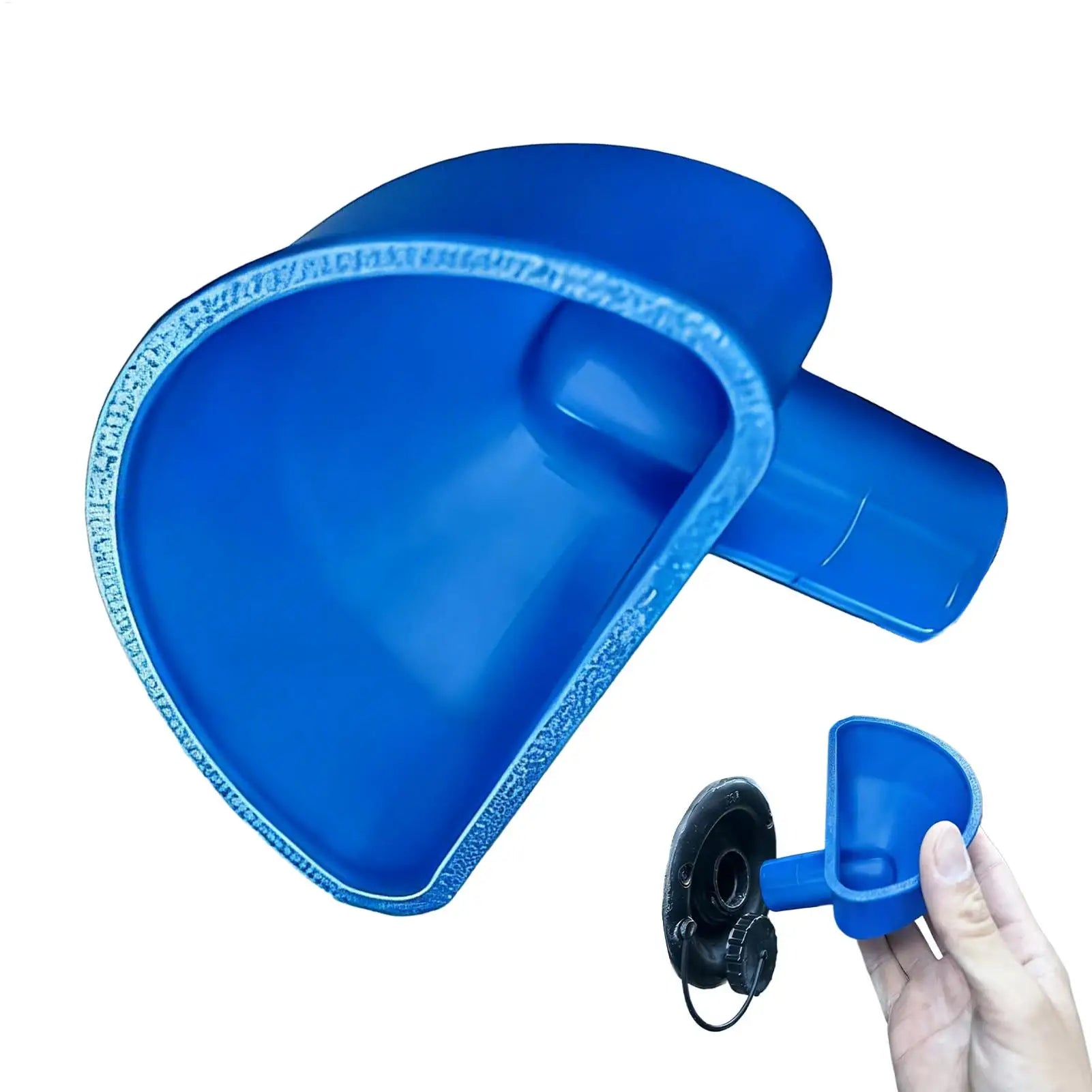 RV Water Tank Funnel 3D Printed Anti-Spill Wide Mouth RV Water Tank Fill Funnel for Trailer Van Motorhome Travel Camping Road Oasis Select