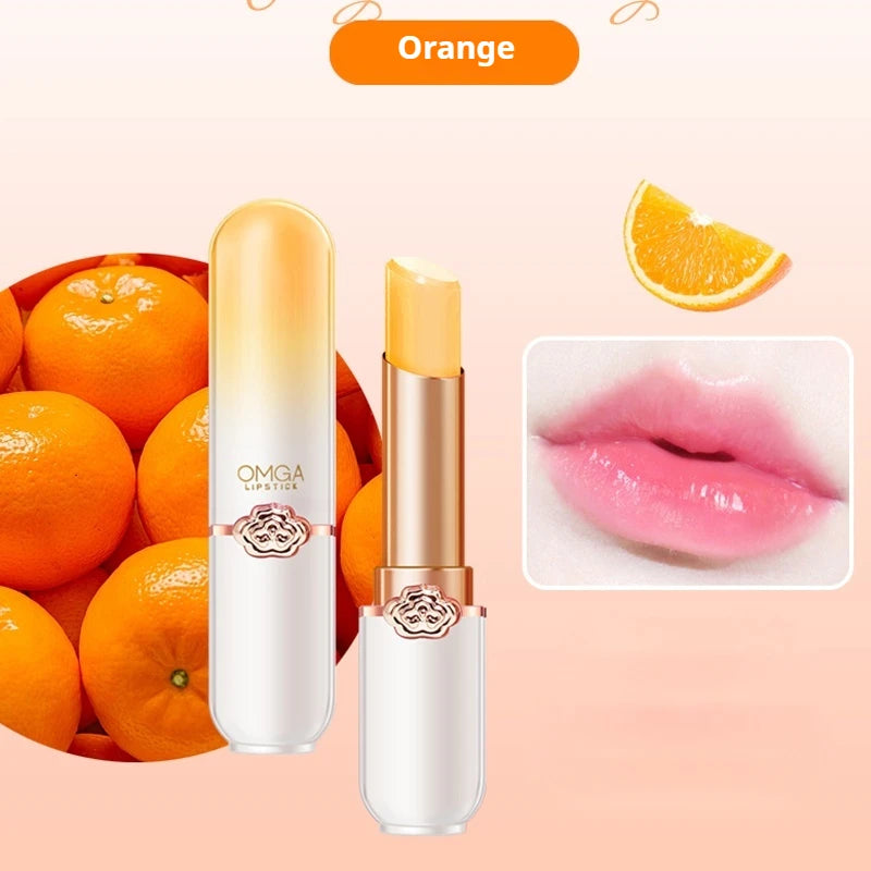 Color Changing Moisturizing Lipstick – Non-Stick, All Skin Types Color Changing Lipstick Oasis Select Orange