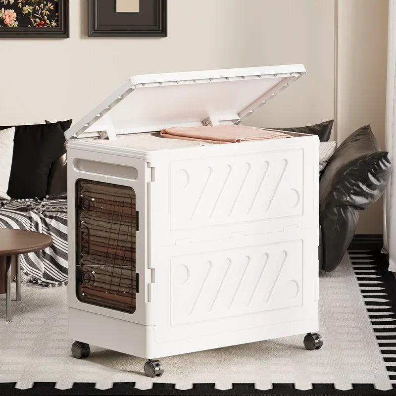 50-60 face width removable flip storage box household bedroom clothing sorting box children's toy storage box Oasis Select