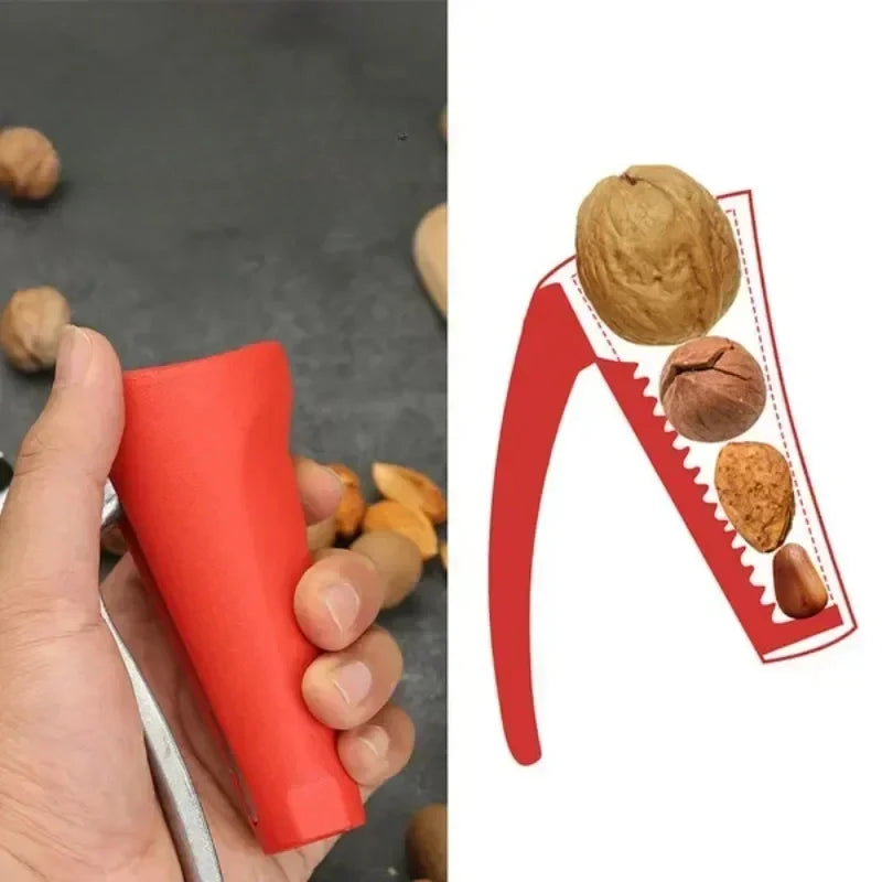 Special Tool for Cracking Nuts Nutcracker Hazelnut Shell Opener Nut Cracker Tool Home Peeled Walnuts Multifunctional Pliers Bar Oasis Select