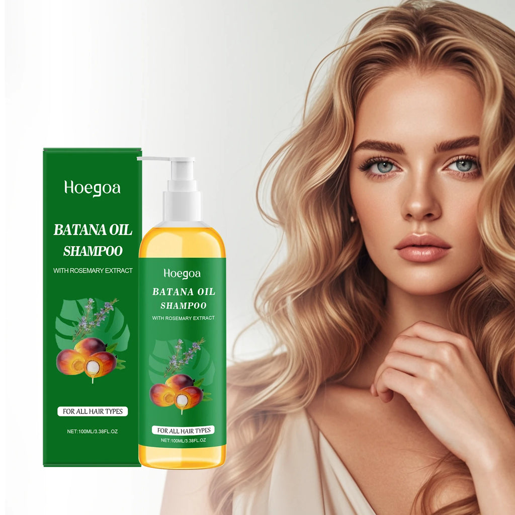 Batana Oil Shampoo Soothing Scalp Anti Hair Loss Repair Damaged Split