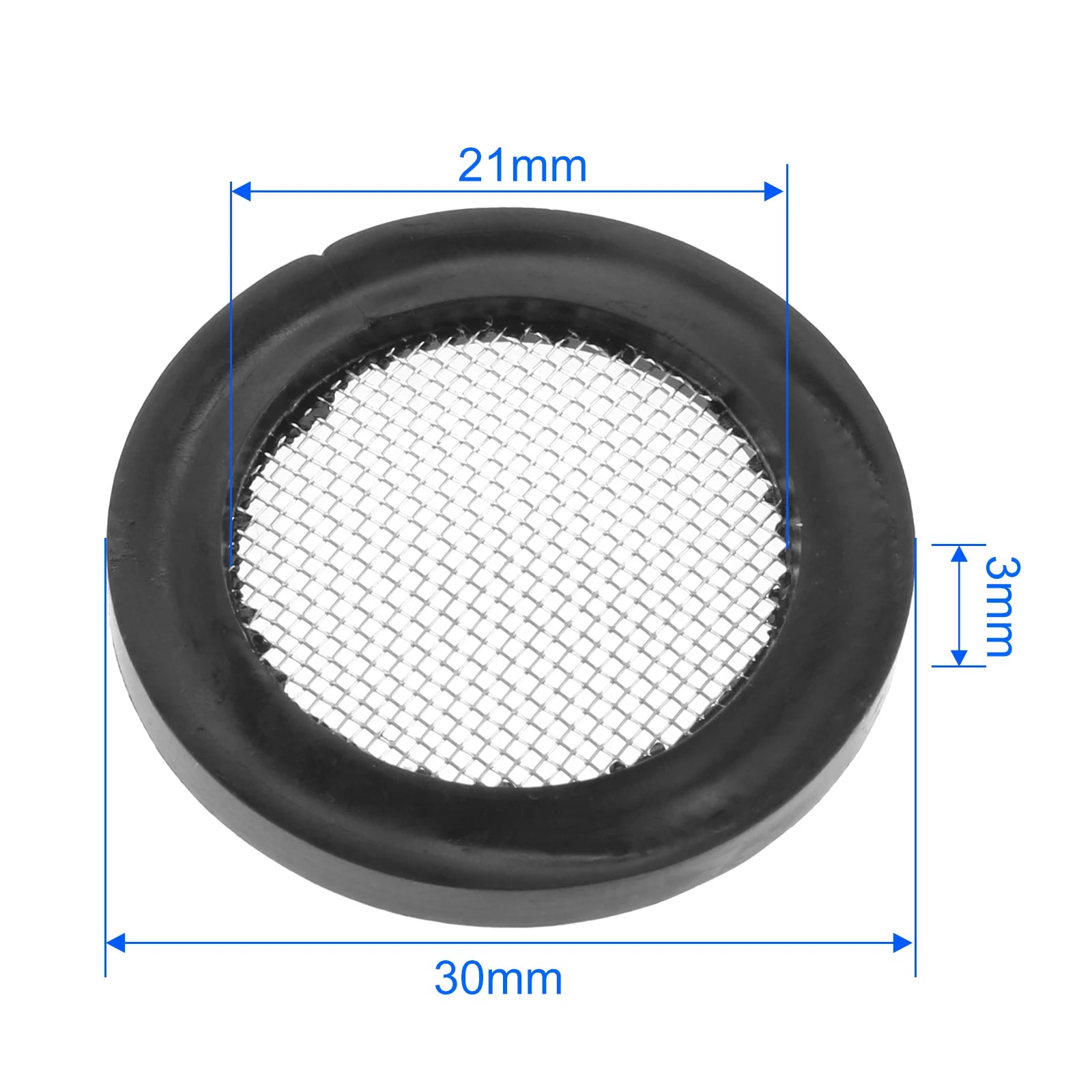 10/40PCS Filter Washer Gasket NBR Rubber Seal Pad 19/22/26/30mm Anti-Corrosion for Shower Garden Hose Washing Machine Faucet Oasis Select 30mm Black