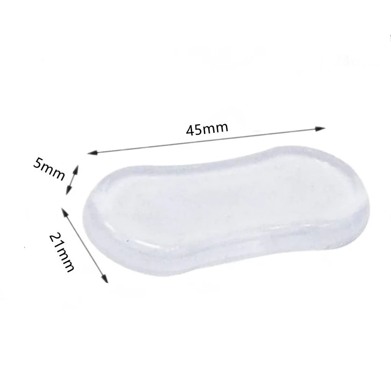 4PCS/Set Toilet Seat Bumper Anti-collision Cushioning Pads Self-adhesive Anti-slip Cushioning Mat for Bathroom Accessories Oasis Select