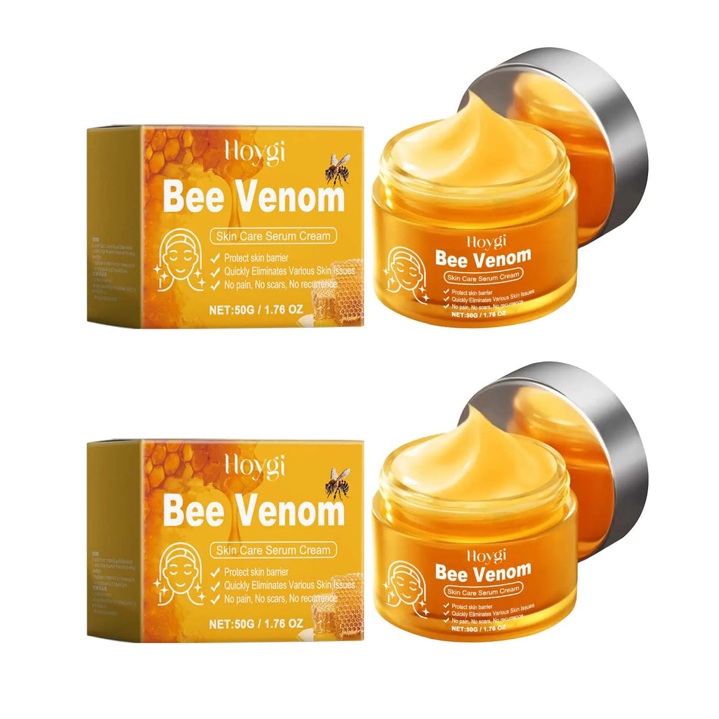Hoygi Bee Venom Face Cream – Moisturizing, Firming & Brightening Face Moisturizer Cream Oasis Select 2Pcs x 50g Boxed
