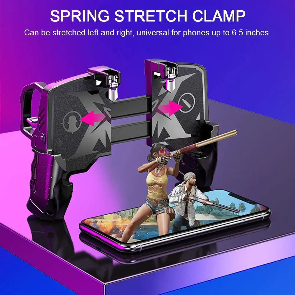 Mobile Gaming Controller – PUBG & Free Fire Gamepad for iPhone & Android