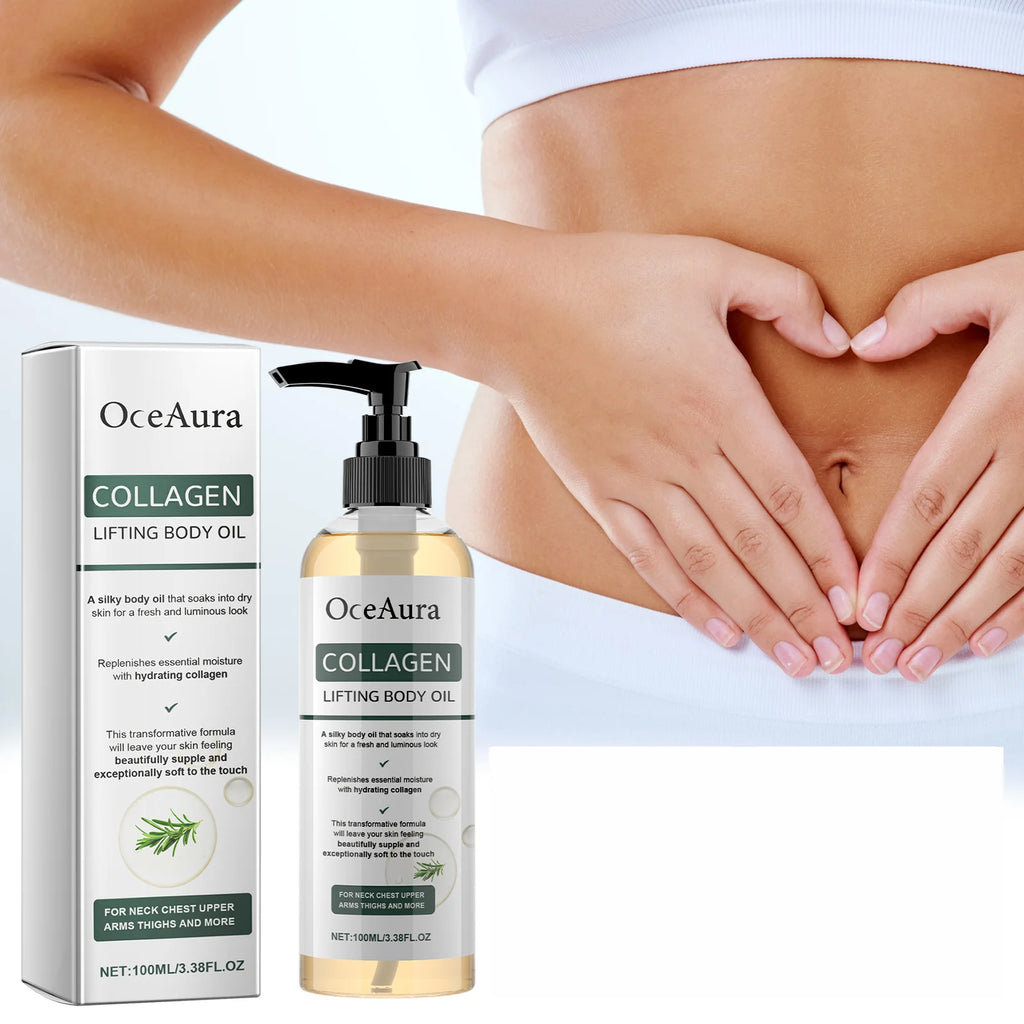 OceAura Collagen Firming Body Oil – Deep Moisturizing 100ml Firming Body Oil Oasis Select