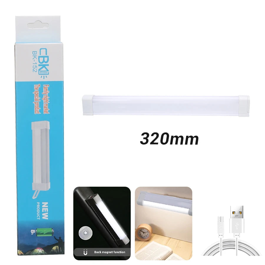 2PC Eye-Care Desk Lamp 33cm LED Computer PC Monitor Screen Light Bar Stepless Dimming Reading USB Powered Hanging Table Lamps Oasis Select Magnetic LED lamp