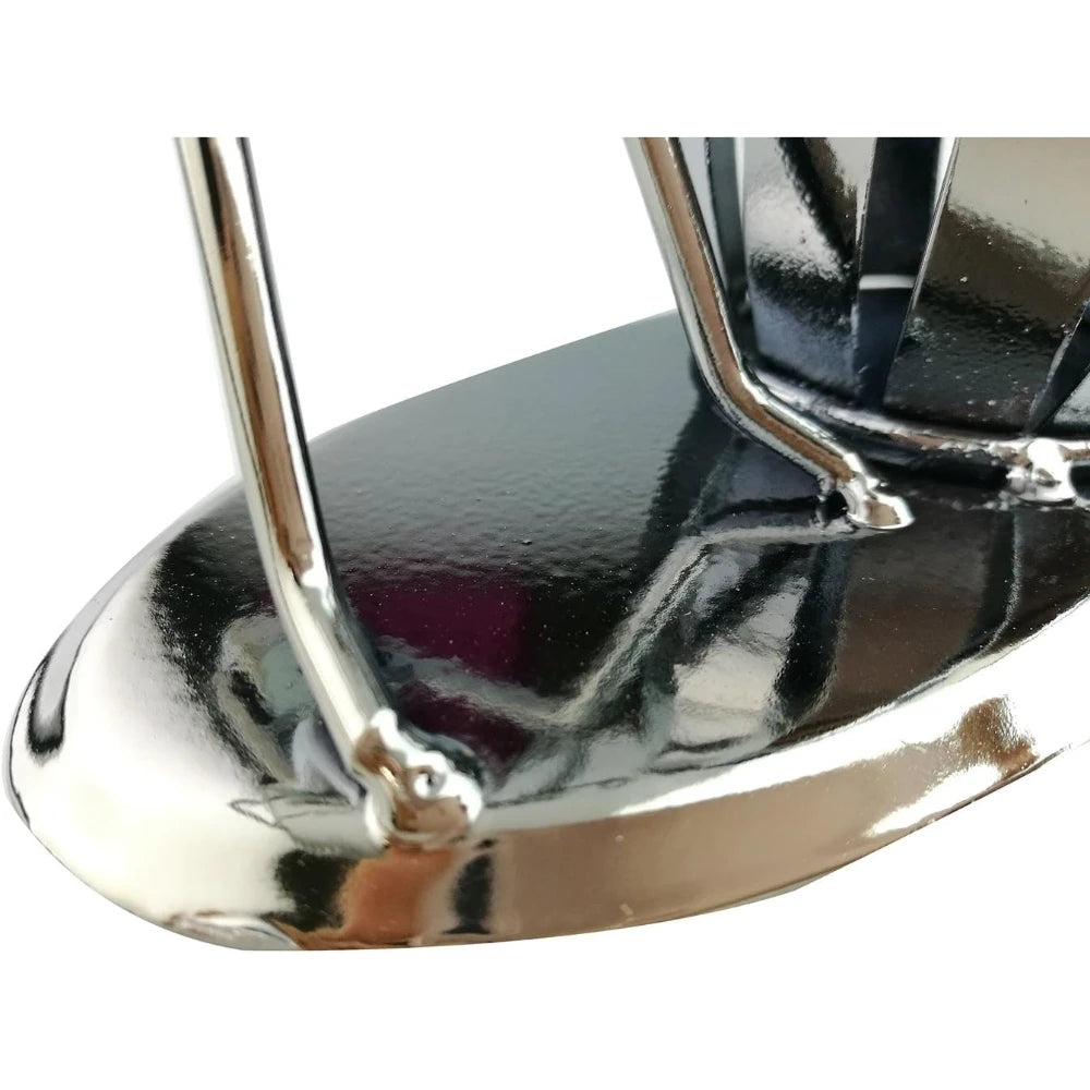 Iron Music Man Steel Pen Holder – Musical Art Metal Pencil Cup for Desktop, Office & Studio Decor, Unique Secretary Gift Oasis Select