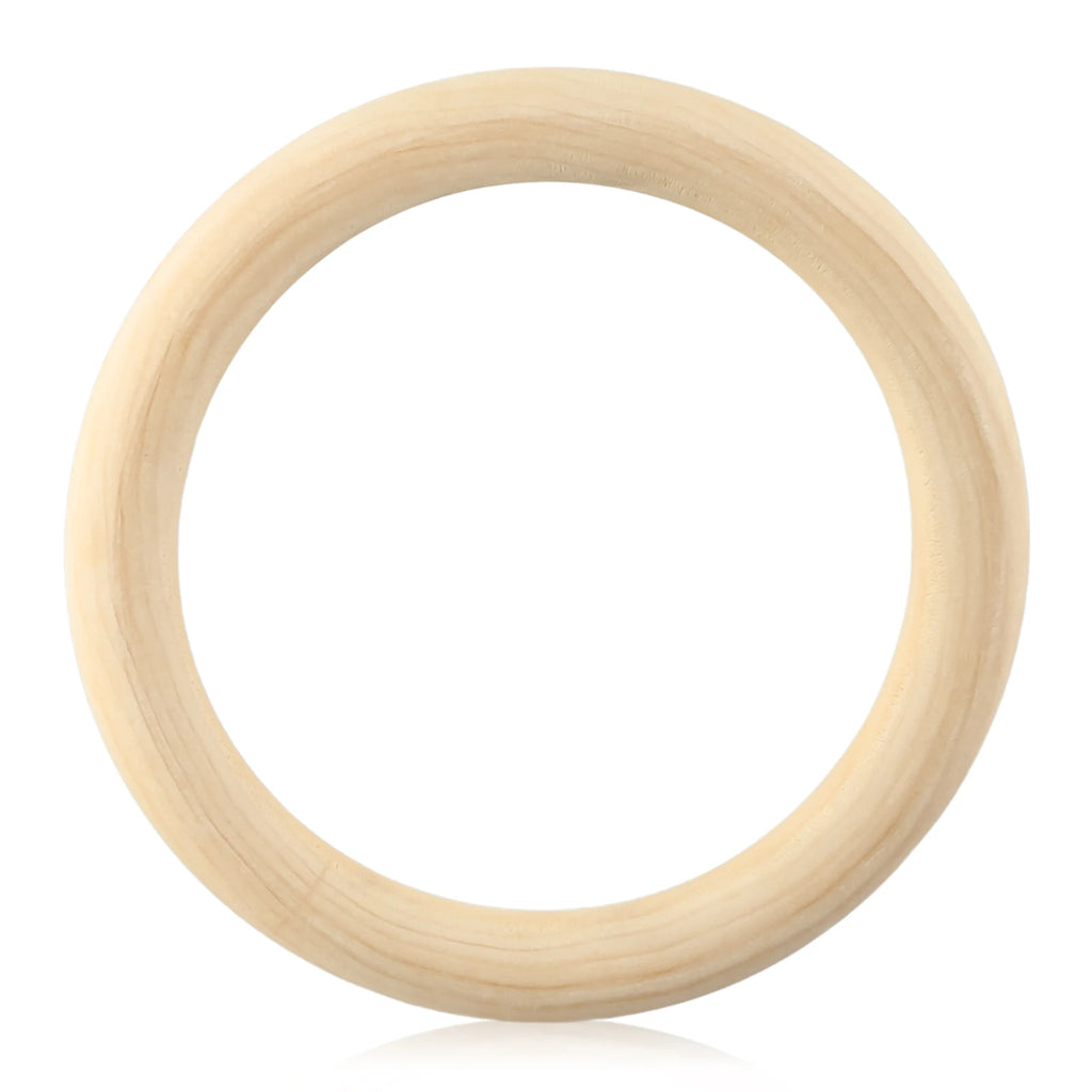 Unfinished Wooden Rings for DIY Crafts & Jewelry Making Wood Craft Rings Oasis Select 12.5x1.5cm