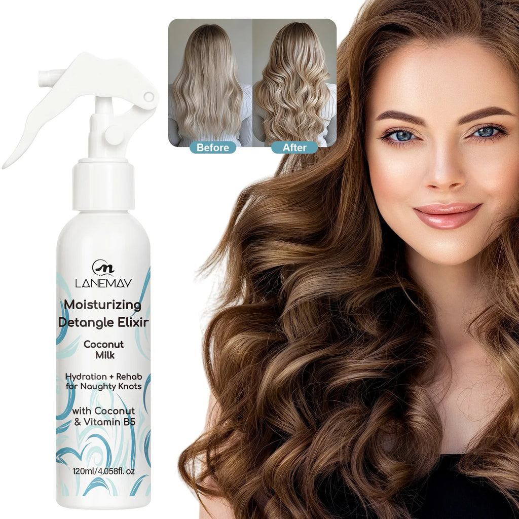 Coconut Oil Hair Conditioner – Moisturizing Detangle Elixir 120ml