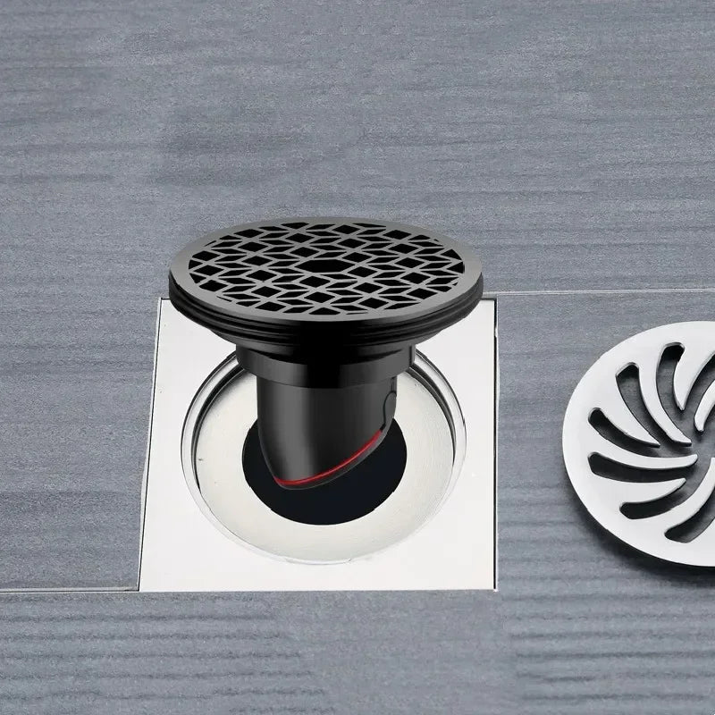1PCS Deodorant Drain Core Toilet Insect-proof Anti-odor Floor Drain Cover Shower Sewer Hair Strainer for Bathroom Accessories Oasis Select