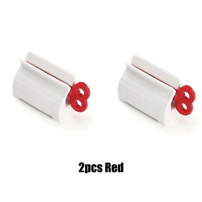 1 roller tube toothpaste squeezer, toothpaste holder, bathroom rotary paste dispenser Oasis Select A-2pcs 2