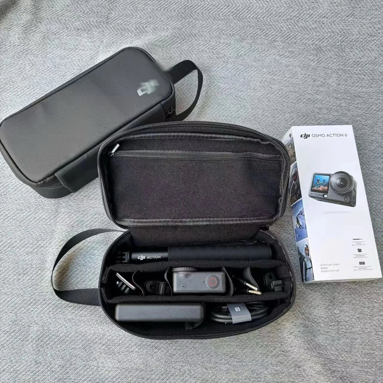 DJI Osmo Action 6 Accessories Kit – Waterproof Case & Filters