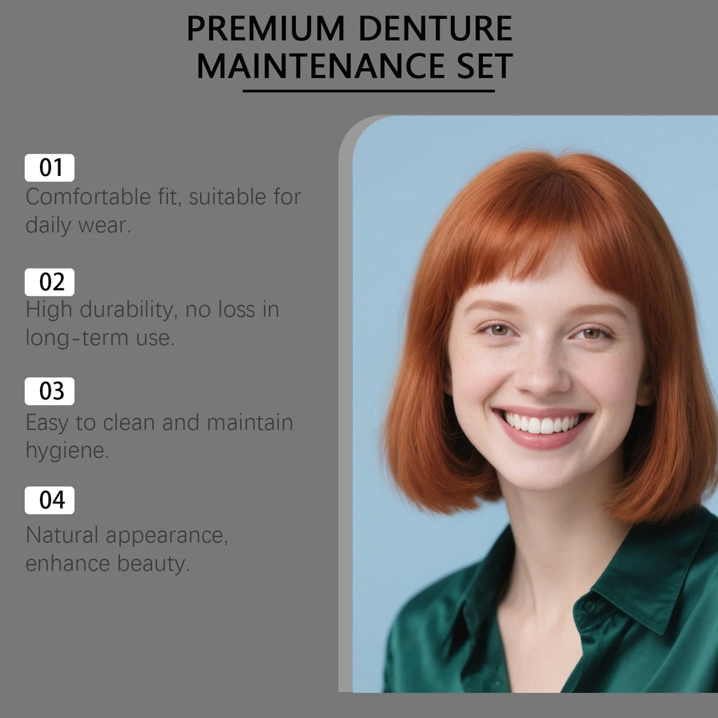 Denture Decoration Set – Natural Fit & Comfortable Novelty Novelty Dental Accessory Oasis Select