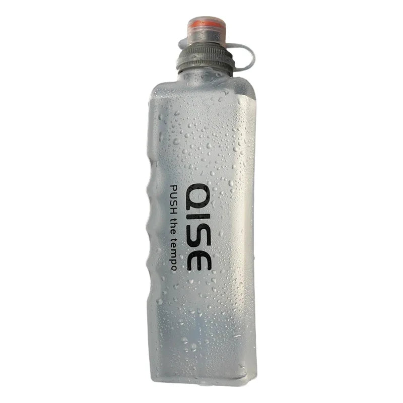 300Ml Hand-held Portable Sports Kettle Running Hand-held Water Bottle Pp Environmentally Friendly Water Cup Extrusion Marathon Oasis Select Clear 201-300ml