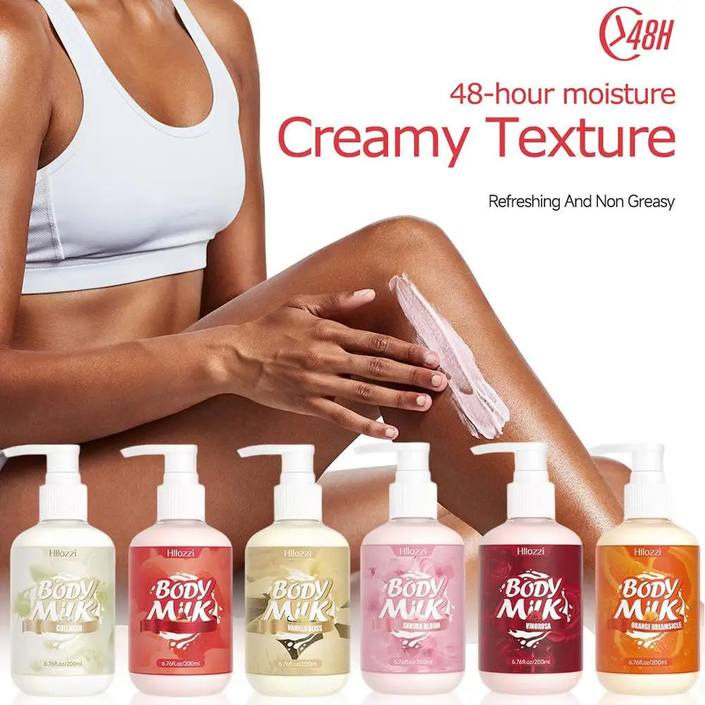 Scented Body Lotion For Women, Deep Moisturizing Cream, Womens Long-lasting Fragrance Cherry Blossom Vanilla Rose Body Lotions Oasis Select