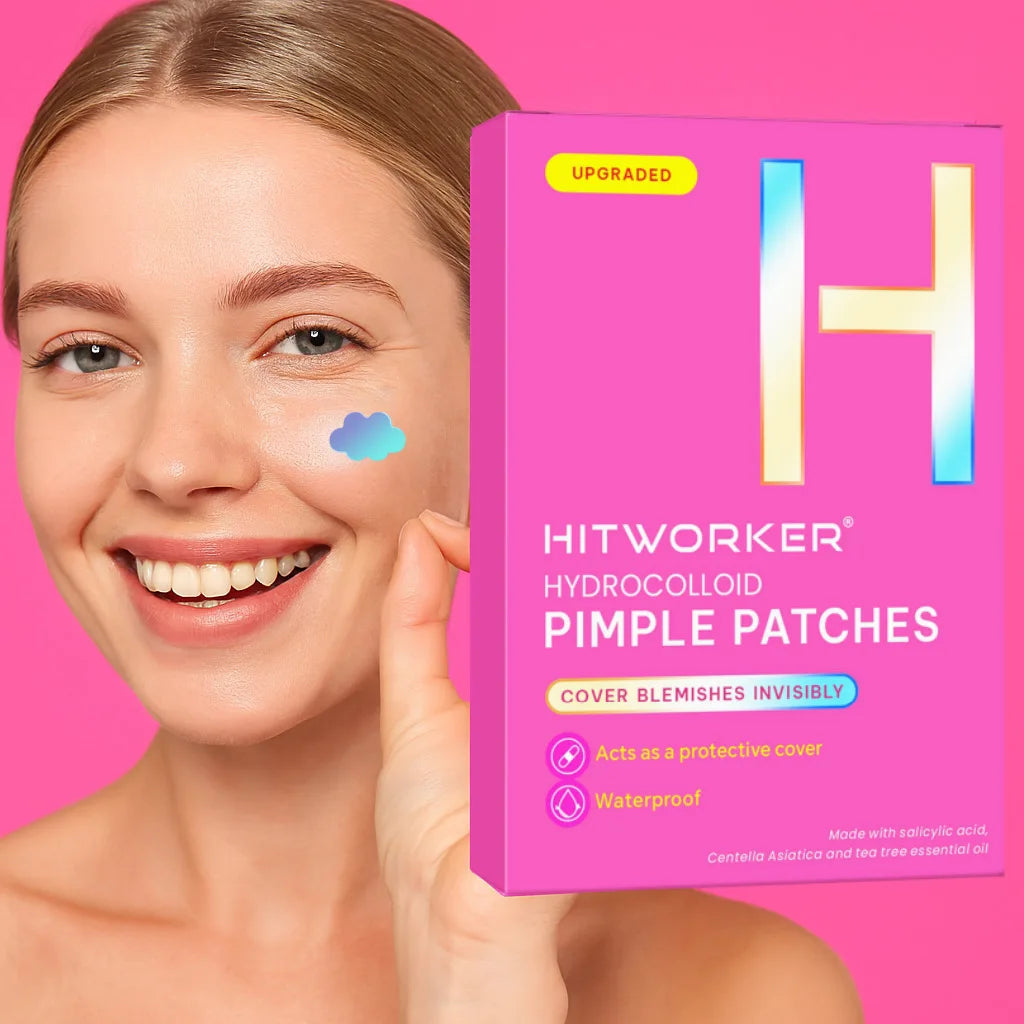 Colorful design acne patch, 120 pieces per box, waterproof, breathable, odorless, suitable for day and night use Oasis Select