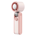 Foldable Design Portable Handheld Fan Portable Quiet Mini Pocket Fan Multi-Speed Silent Operation Desktop Fan Outdoor Use Oasis Select Pink
