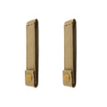 1/2pcs Ribbon Webbing Buckle Key Hook Clip Water Bottle Holder Climbing Carabiner Belt Backpack Hanger Hook Oasis Select 2pcs long-khaki
