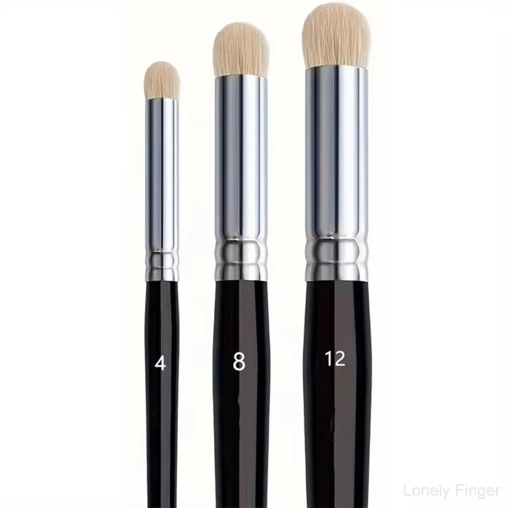 Dry Brush Miniature Painting Drybrush Set - Professional Miniature Paint Brushes for Miniatures, Model & Fantasy Figurines Paint Oasis Select Black Wool4812