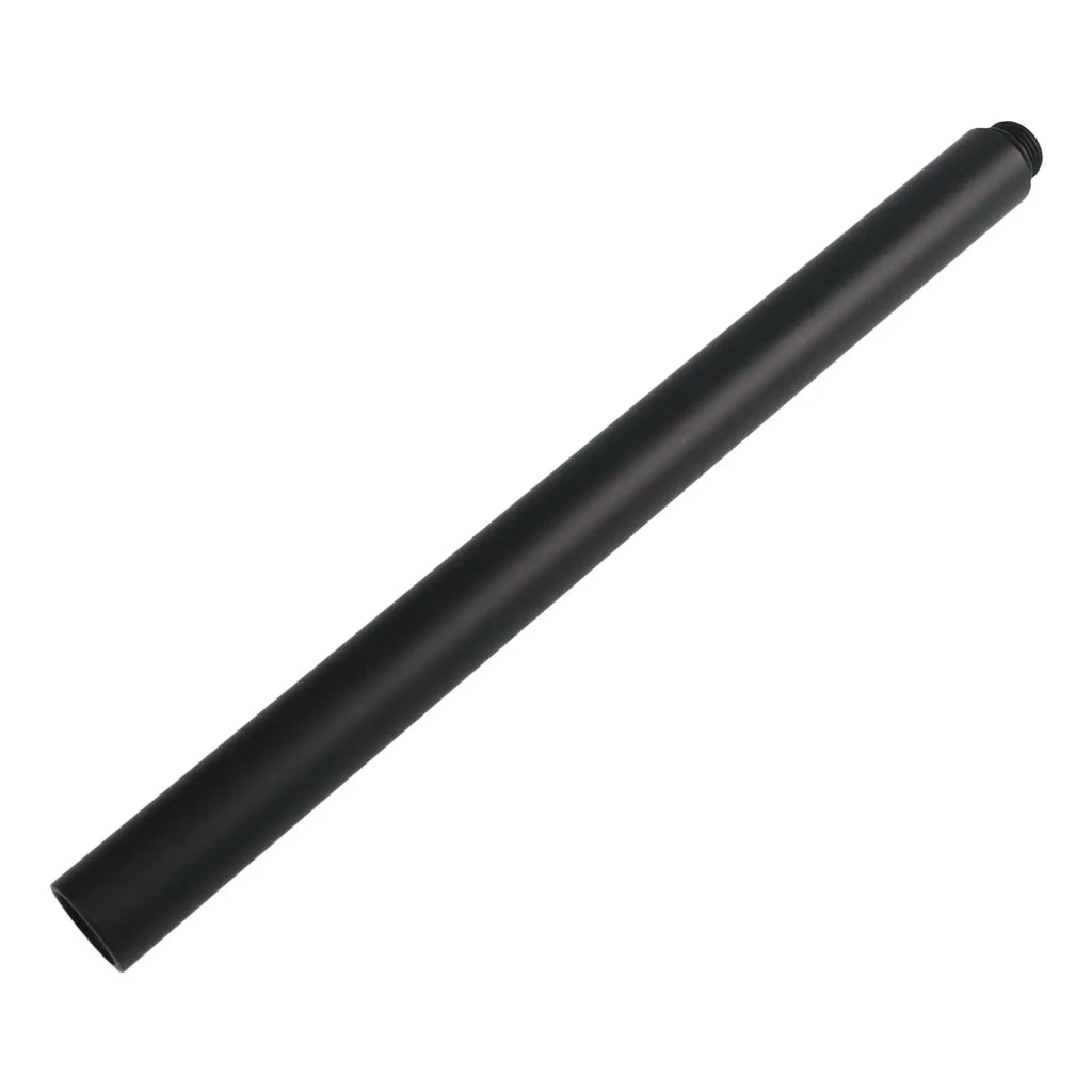 30cm Shower Extender Bathtub Shower System Round Extension Bar Shower Set Extension Tube Bathroom Accessories Oasis Select Black