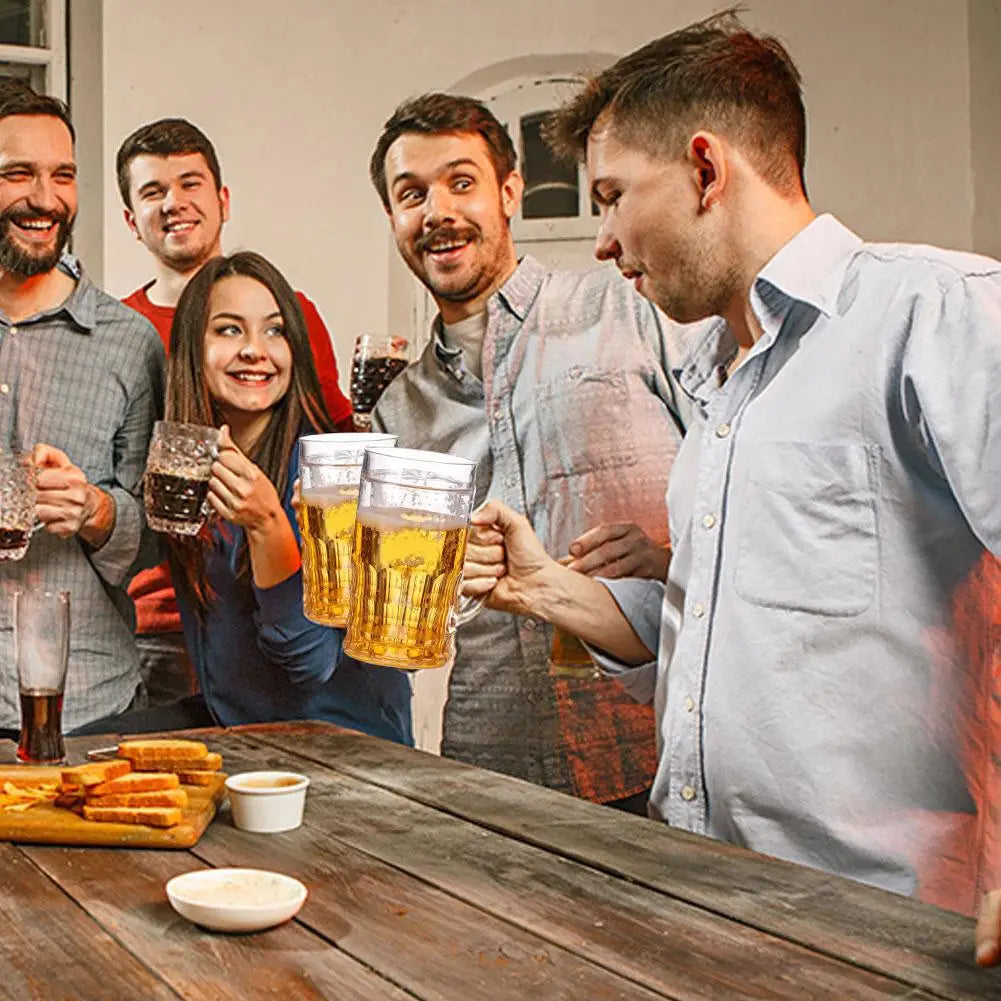 400ml Double-Wall Trick Beer Mug – Novelty Transparent Cup Novelty Beer Mug Oasis Select