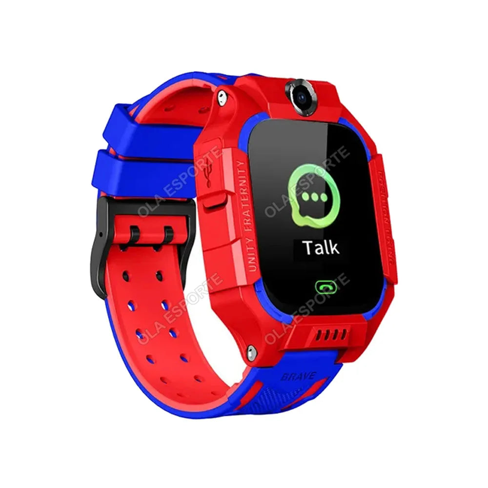 Kids Smart Watch 2G SIM GPS Tracker SOS LED IP68 Boys & Girls