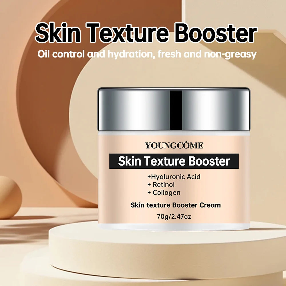 YOUNGCOME Skin Texture Booster Cream – Hyaluronic Acid & Retinol