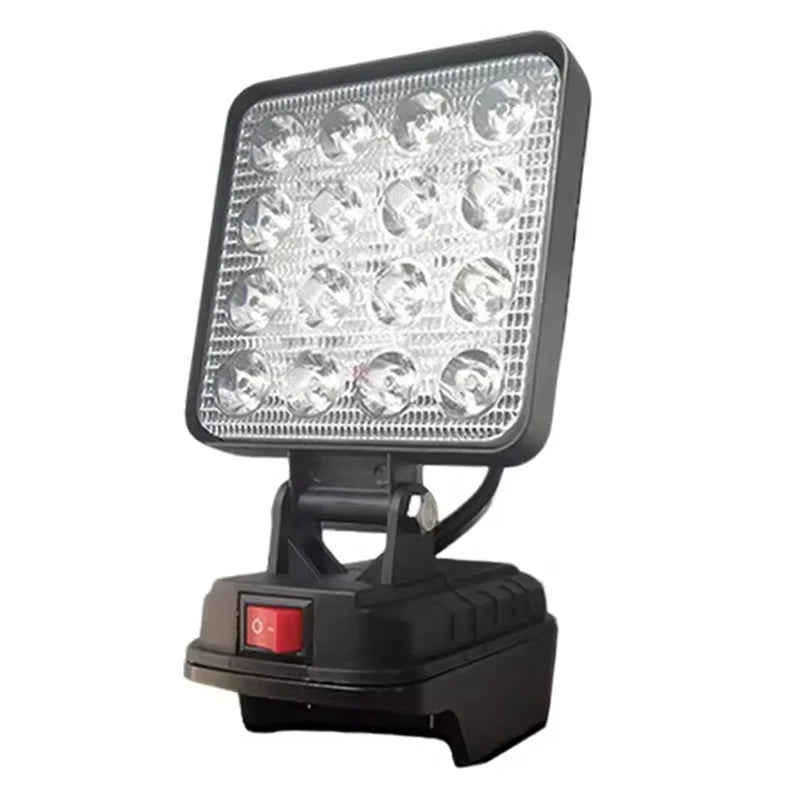 LED Working Light For Makita 18V Lithium Battery Cordless Outdoor Flashlight Camping Lamp Emergency Lighting Power Tools Parts Oasis Select