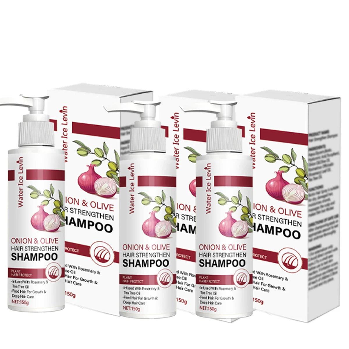 Onion & Olive Shampoo with Biotin & Rosemary – Hair Growth Strengthening Shampoo Oasis Select Shine Enhancing