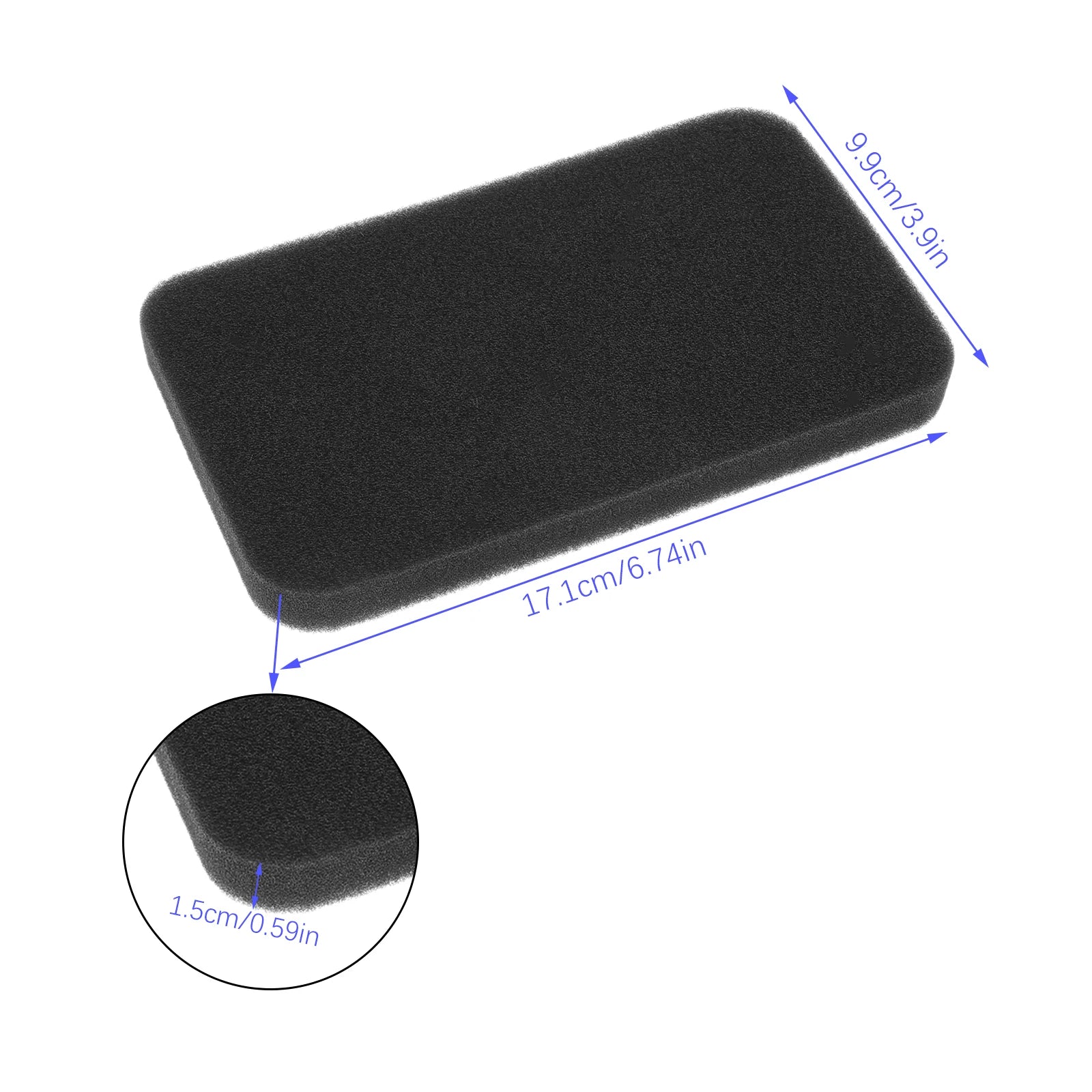 2Pcs Air Filters Fits Polaris P/n 0454620 and Obsolete P/n 0453664 Garden Tools For Polaris Sportsman and Outlaw 90,110 07-16 Oasis Select Default Title