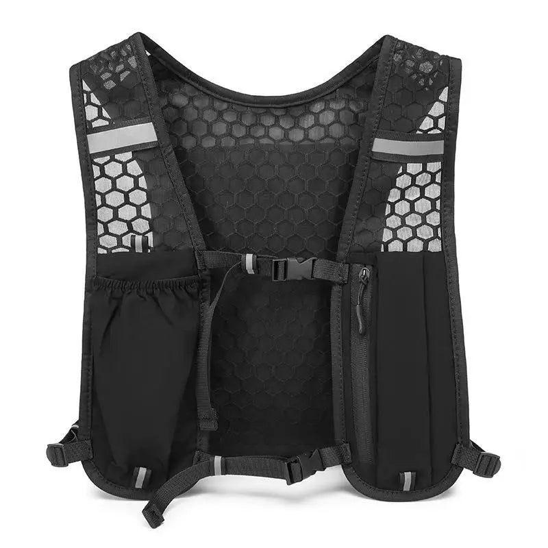 Gray Sling Vest Bag – Lightweight Crossbody for Travel & Sport
