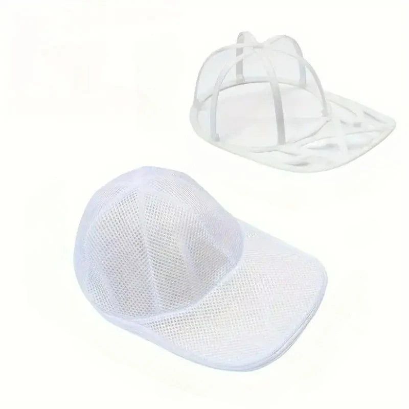 2pcs/set (Hat Washing Bag and Hat Rack), Mesh Baseball Cap Cleaning Bag,Gentle and Efficient Baseball Cap Cleaning Equipment Oasis Select 2pcs set