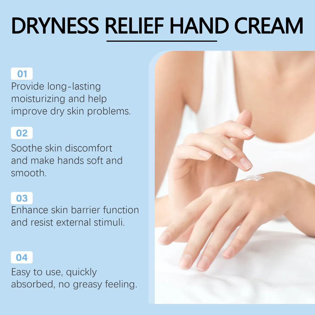 Hand Cream Dryness Relief Anti Cracked Improve Rough Skin Soften Hand Lotion Moisturizing Brightening Smooth Winter Hand Care ﻿ Oasis Select