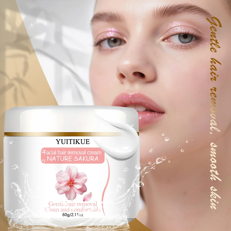 YUITIKUE Sakura Hair Removal Cream – Face & Body 60g